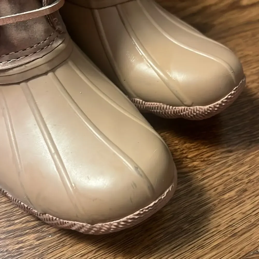 Sperry Blush Pink Saltwater Duck Boot Women’s Size 5.5